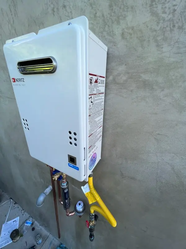 Tankless water heater installation for Belle Center homes